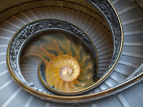 Fibonacci Stairs by Hank Craggs