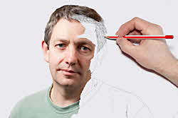 Drawing a Self Portraitby Tony McCann