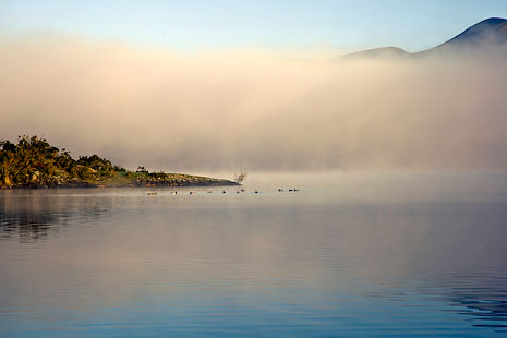 Derwent Water Mist by Bill Norfolk
