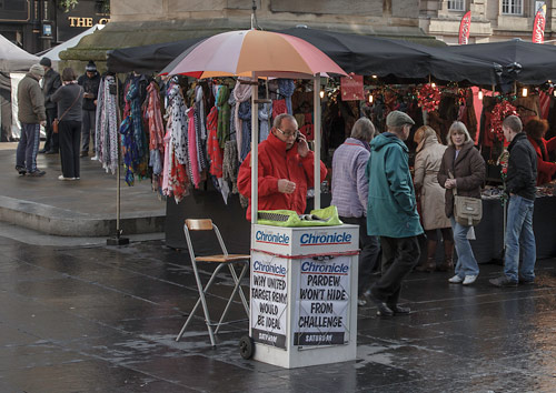 The Newspaper Seller by Bill Norfolk